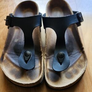 Birkenstock Black Gizeh Size 38